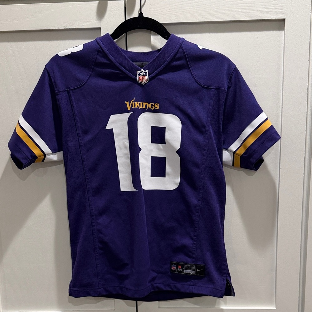 NFL youth M/ Justin Jefferson Vikings jersey